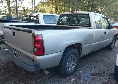 2004 Chevrolet Silverado 1500 Ls из США, поврежденный, VIN 2GCEC19V141284704